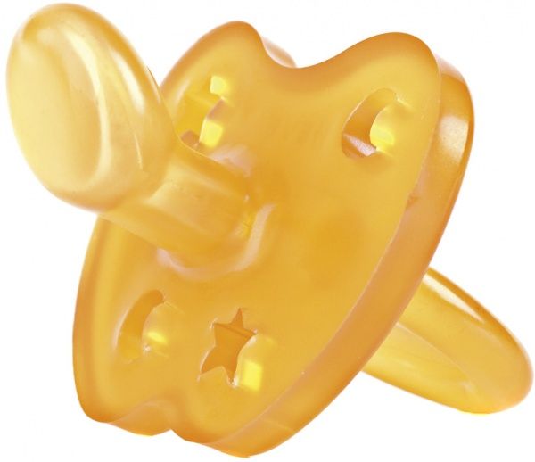 Соска-пустышка Hevea star&Moon 3-36 месяцев