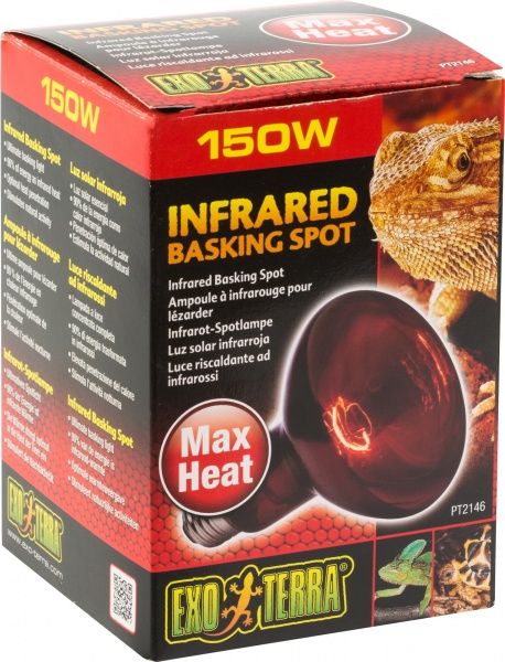 Лампа ExoTerra Heat Glo R30 инфракрасная 150W