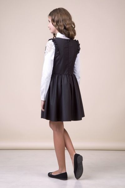 Сарафан шкільний Zironka 40-9007-1 р.122 чорний 