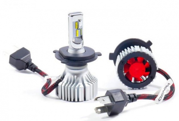 Лампа світлодіодна WINSO LED 798400 H4 P43t 12В 60 Вт 2 шт. 6500 K