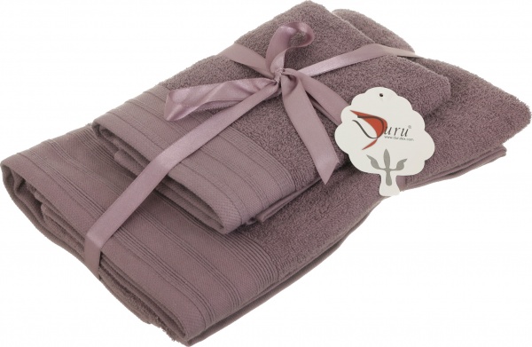 Набор полотенец Zensa 2 шт светло-сиреневый Durutex 