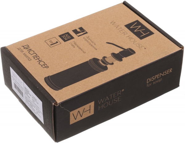 Дозатор для жидкого мыла Water House хром