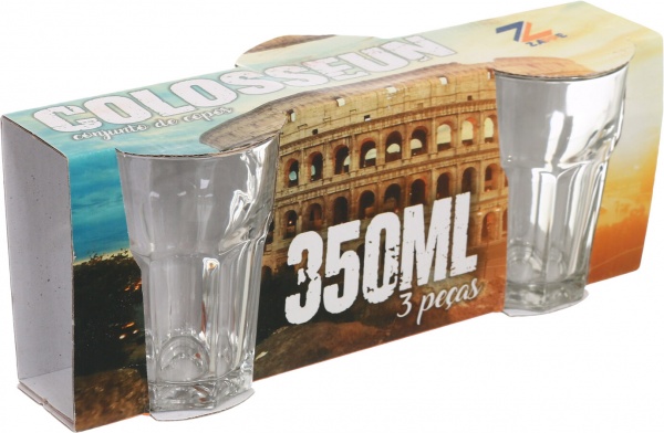 Набор стаканов гранити 375 мл 3 шт. 