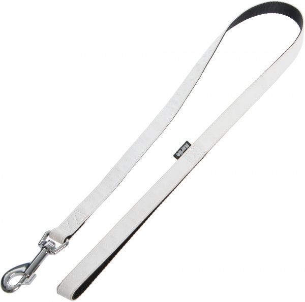 Поводок Karlie Art Leather белый 2х100 см 04-66560