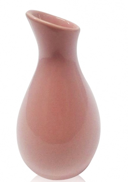 Ваза керамическая Eterna 101-11,5 11,5 см розовая 