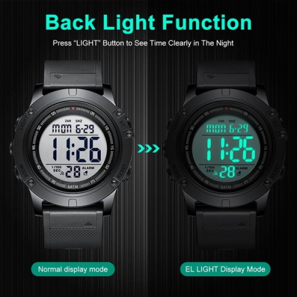 Годинник тактичний Fast Golden Hour black (NULL)