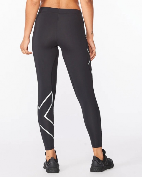 Лосины 2XU Core Compression Tights WA4173b_BLK/SIL р.S-T черный