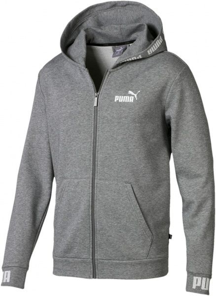 Джемпер Puma Amplified Hooded Jacket 85473803 р. XL сірий