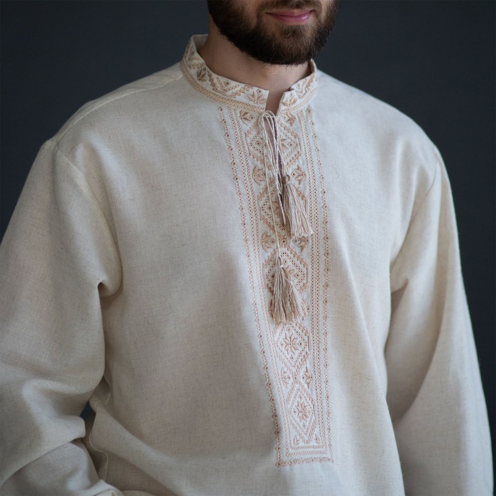 Рубашка Эдельвика льняной р. XL 114-25/08