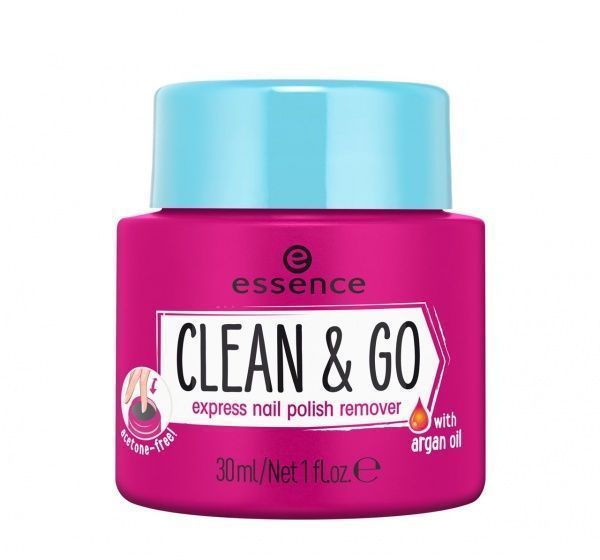 Рідина для зняття лаку Essence Clean & Go 30 мл