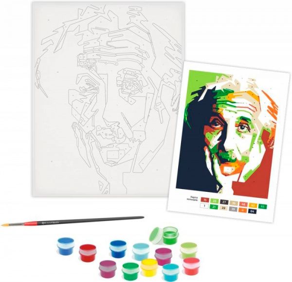 Картина по номерам Альберт Эйнштейн Rosa Start 