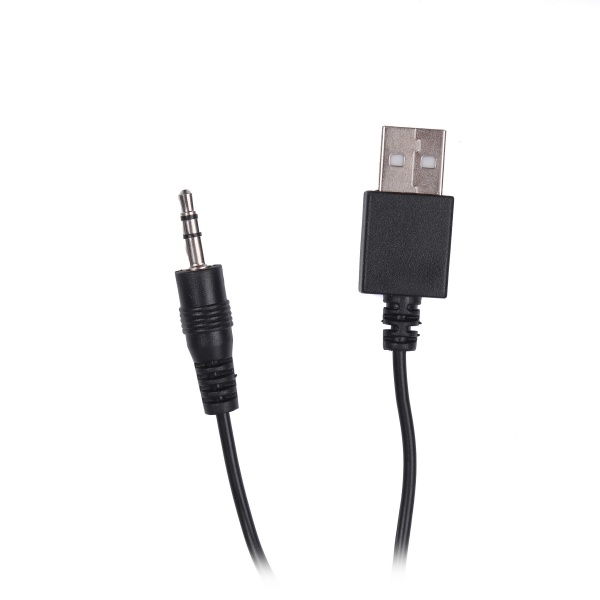 Колонки Maxxter CSP-U001 2.0 black пластиковый корпус, 6 Вт , USB