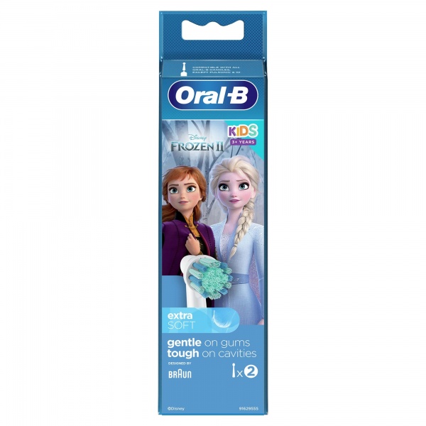 Насадки для электрической зубной щетки Oral-B Kids Frozen II EB10S 2 шт./уп.