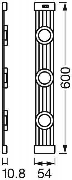 Світильник світлодіодний Ledvance Linear LED Magnet 3 spot sensor 9,5 Вт білий 4000 К NIGHTLUX MULTI Power 