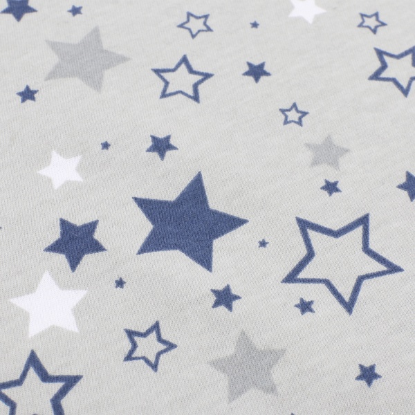 Пижама детская для мальчиков Funtime Звездочки р.98 серый с синим 
