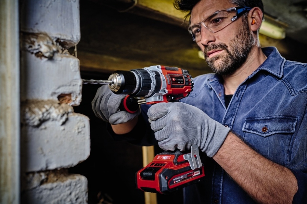 Шуруповерт ударний акумуляторний Einhell TP-CD 18/60 Li- i BL - Solo 4514205