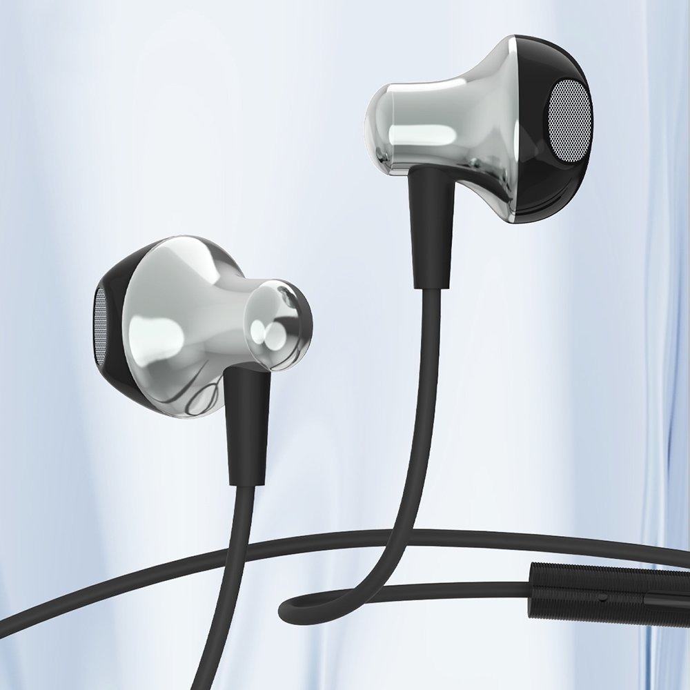 Навушники ColorWay Slim 3.5 mm Wired Earphone Blast 1 black (CW-WD01BK)