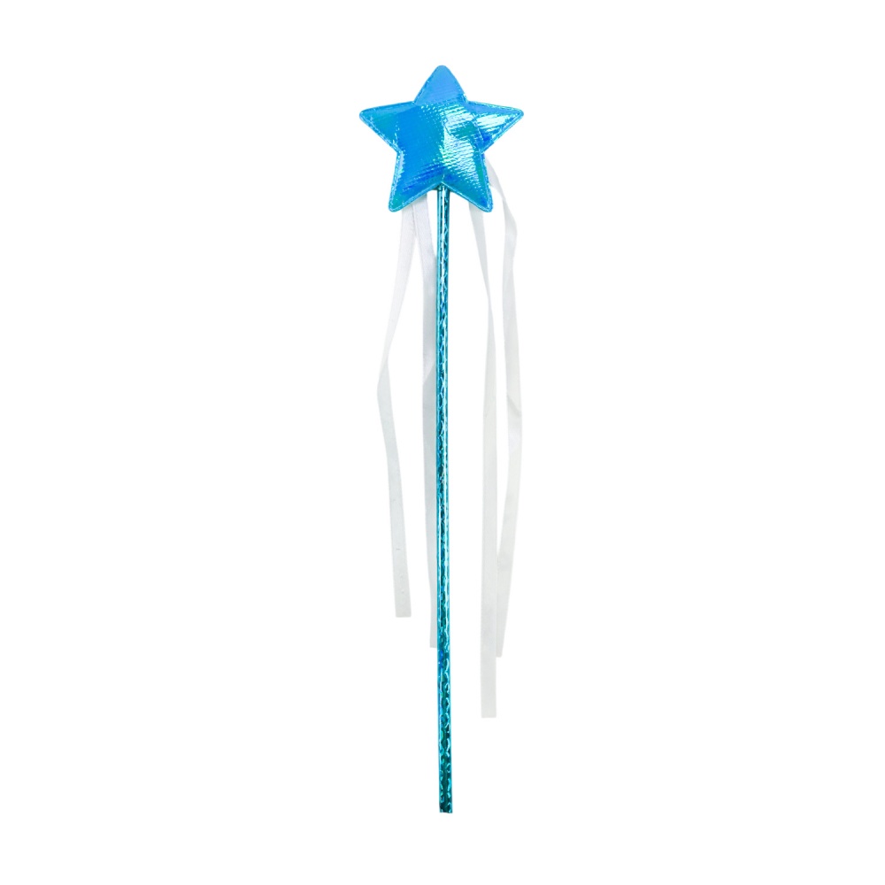 Костюм дитячий карнавальний Shantou обруч, чарівна паличка, спідниця блакитний E2504-1