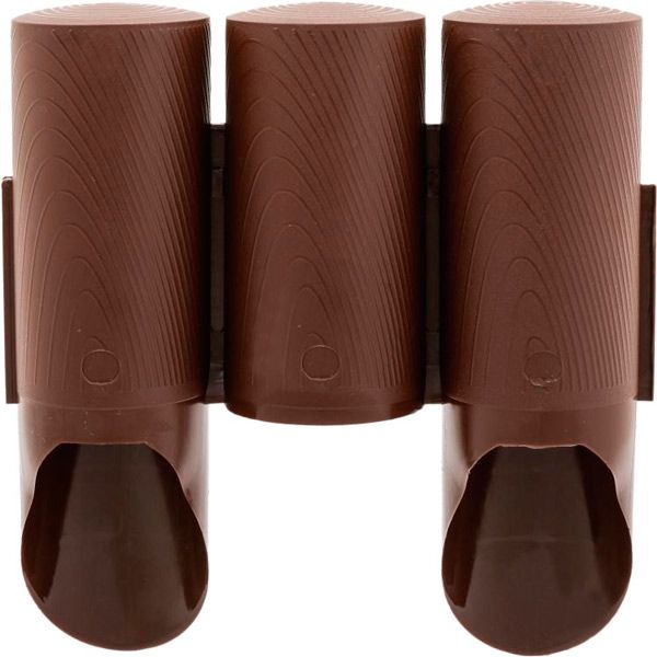 Ограждение для клумб Зруб