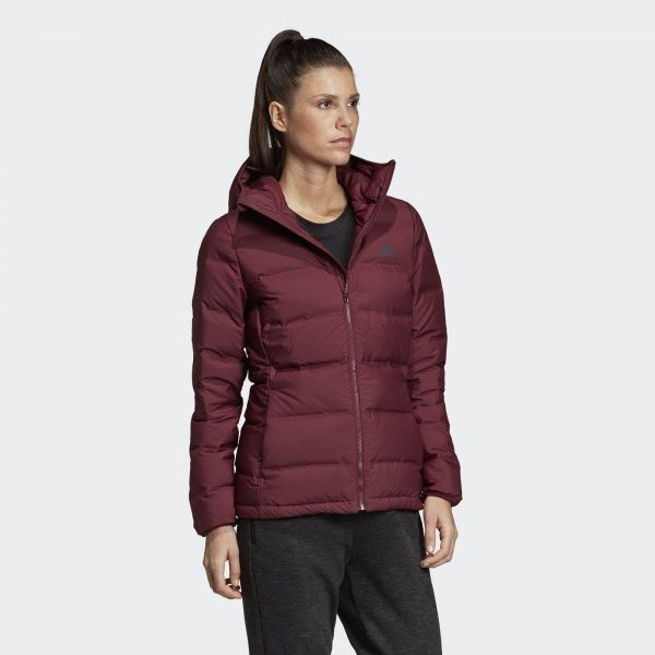 Куртка Adidas W Helionic Ho J DZ1495 S бордовый