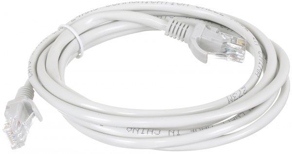 Патч-корд ЕМТ RJ-45-RJ-45 2 м серый (4-0202У) UTP cat.5e