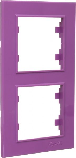 Рамка двомісна Makel Karea вертикальна бузковий