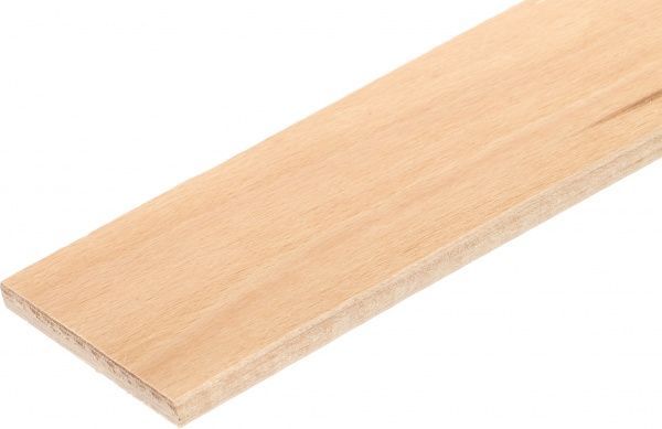 Ламель 600x68x8 мм бук