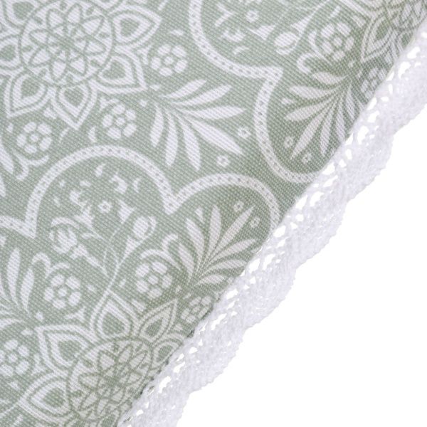 Подушка на стул Агата Кружево верде 40х40 см La Nuit
