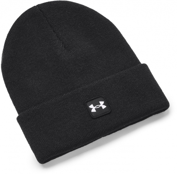 Шапка Under Armour UA HALFTIME CUFF 1373155-001 р.OSFM черный