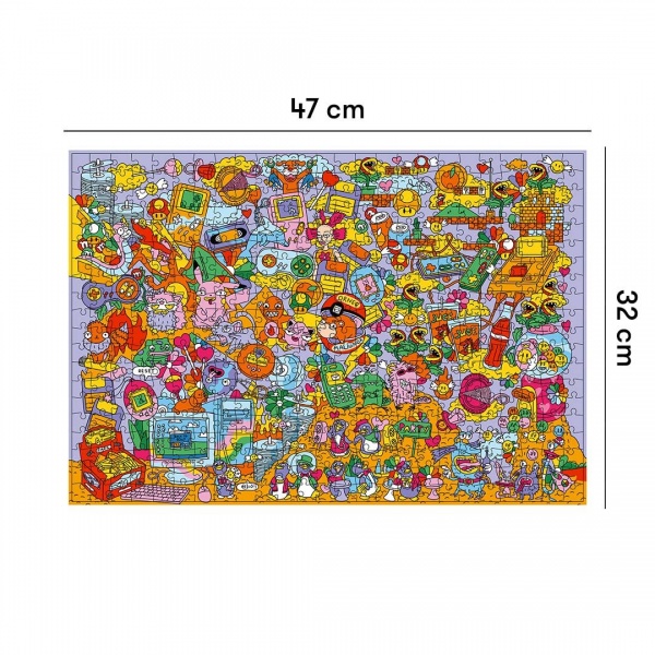 Пазлы Maliunok Серия 90-х Игры orner-1628