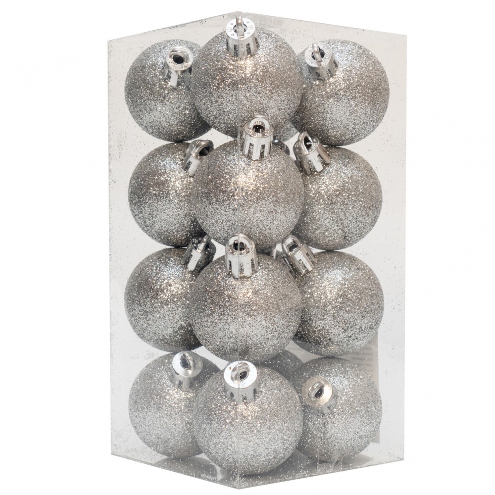 Набір ялинкових куль 891961 d 40 мм 16 шт./уп.
