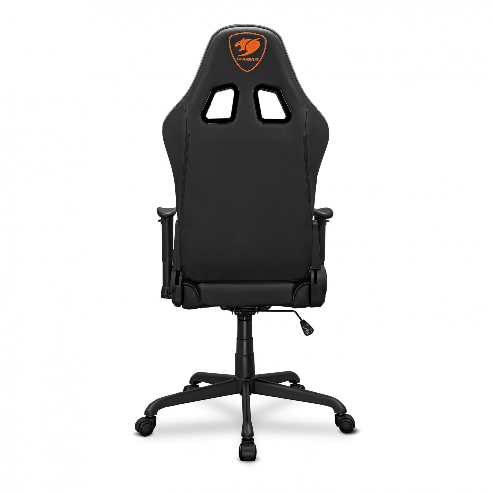 Кресло игровое Cougar Armor ELITE (Black), дышащая экокожа, стальной каркас черный