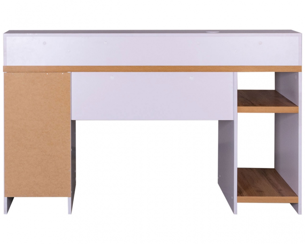 Стол письменный DC Фоджа 750х1550х700 мм нимфея альба/дуб тахо