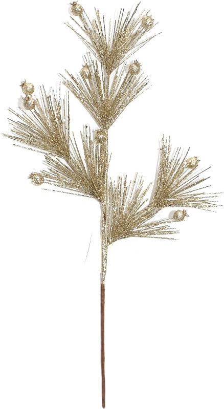 Веточка декоративная пучки с ягодами в ассортименте 2 цвета 50 см TG223J05