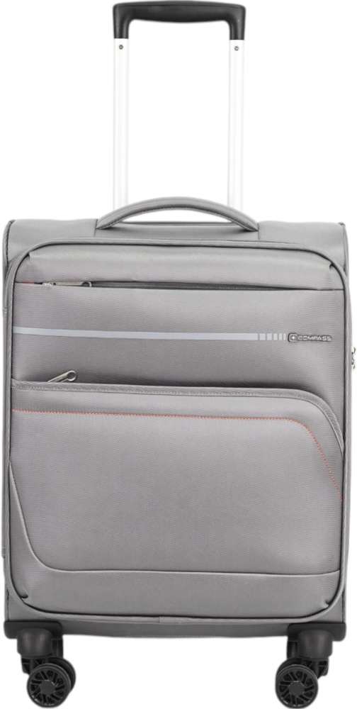 Чемодан Compass MS-3006 35 л серый 55x39x20 см S