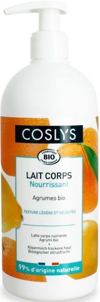 Молочко для тела COSLYS с органическими цитрусовыми фруктами 500 мл