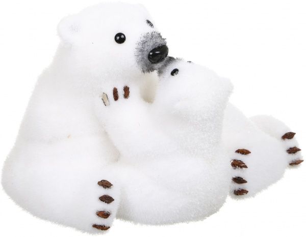 Декоративная фигура Мишка с медвежонком B41173CR-WX 20 см 