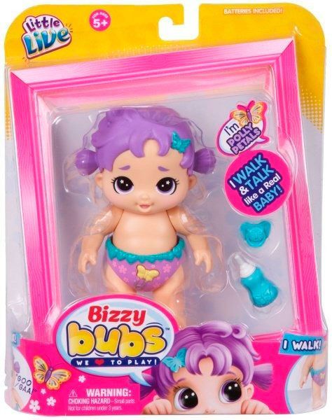 Лялька інтерактивна Moose Polly Petals що ходить