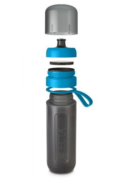 Пляшка спортивна 600 мл BRITA Fill&Go Active з фільтром синій 1020336