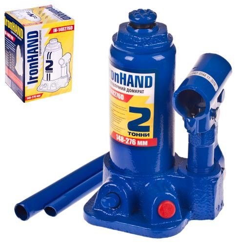 Домкрат гидравлический IRON HAND IH-148276D 2 т