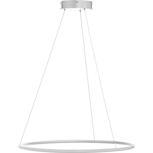 Люстра світлодіодна Victoria Lighting Ted/SP1 D60 31 Вт срібний