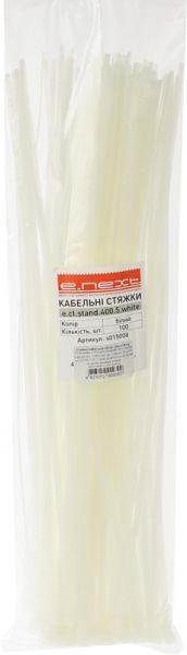 Стяжка кабельна E.NEXT e.ct.stand.400.5 5х400мм