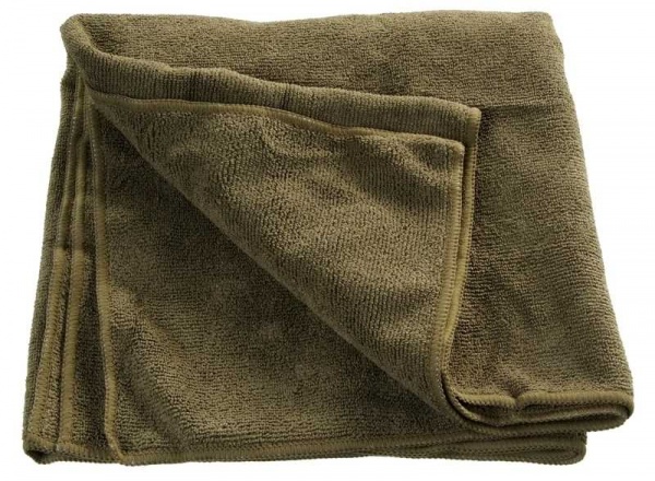 Полотенце Mil-Tec ВОЕННЫЙ MICROFIBRE, OLIVE, 100X50 CM