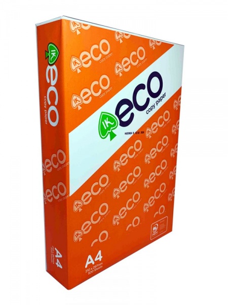 Папір офісний IQ ECO A4 80 г/м Еко А 500 арк. білий 
