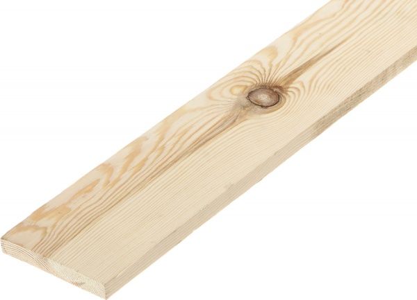 Дошка Лісбудінвест цільна конструкція 20х120х1500 мм сосна