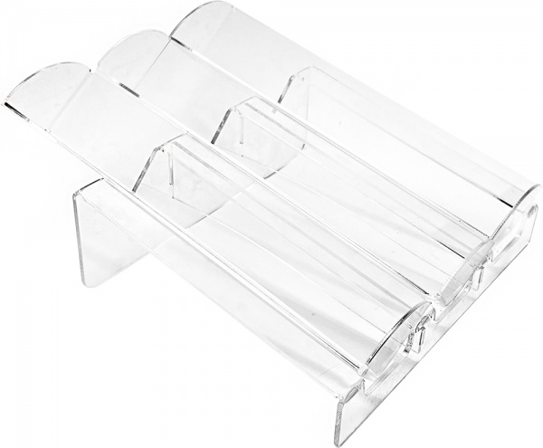 Підставка акрилова під макаруни 220x250x100 мм прозорий 