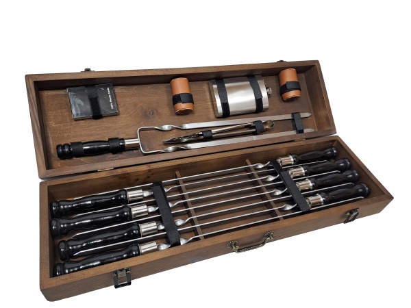 Набор шампуров Metalzavod Голд