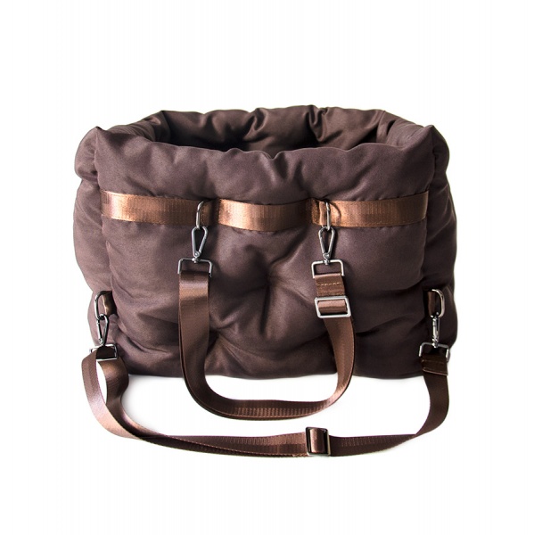 Лежак-автокресло 10 центів для Джека 3в1 коричневый