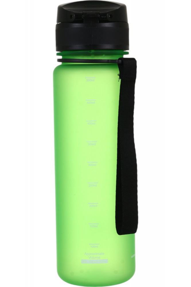 Пляшка для води Flamberg Premium Frosted 500 мл салатовий