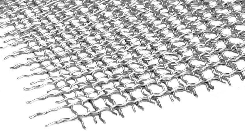 Сетка канилированная 25x25x3 мм оцинкованая (2x1 м)